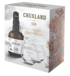 Cruxland Gin 43% 70cl Giftpack Cruxland Gin 43% 70cl Giftpack