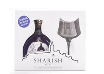 Sharish Gin Blue Magic 40% 50cl Glass Giftpack Sharish Gin Blue Magic 40% 50cl Glass Giftpack