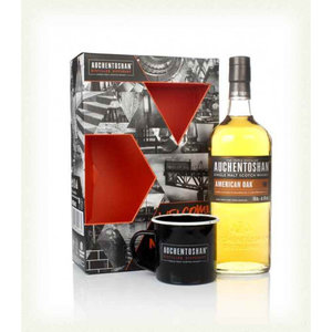 Auchentoshan American Oak Single Malt Whisky 40% 70cl Mug Giftbox